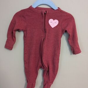 ⭐$7 WHEN BUNDLED⭐Old Navy Kids One Piece in Red with Heart Accent